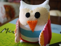 WHIMSY LOFT Socks Owl